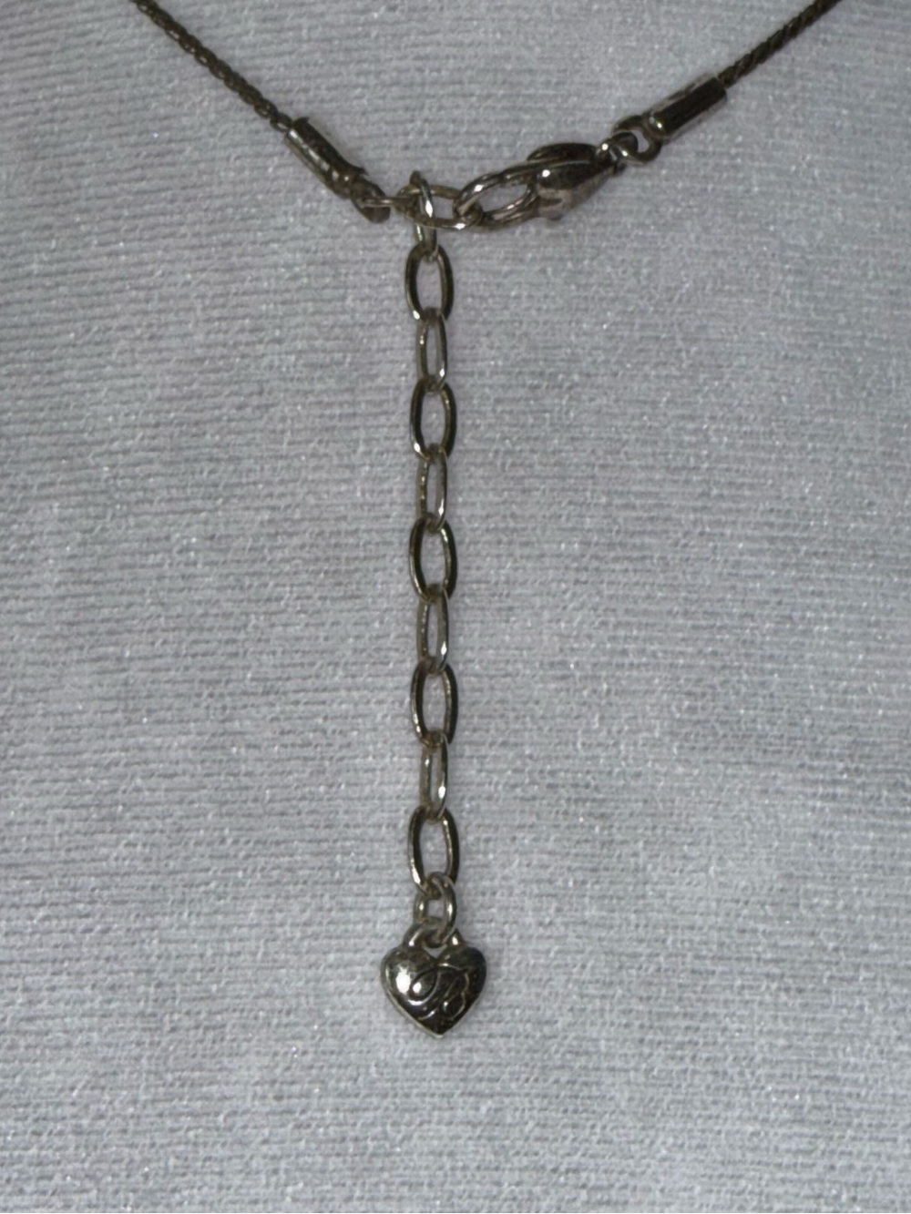 Brighton BlueTeardrop Crystal Pendant Necklace - Picture 7 of 8